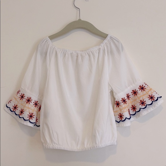 NWT Tuchinda embroidered sleeve blouse - Picture 2 of 3